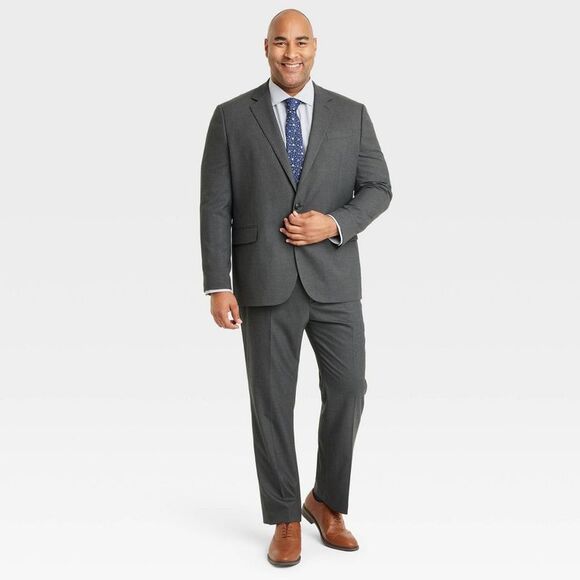 Men's Big & Tall Standard Fit Suit Jacket - Picture 3 of 3